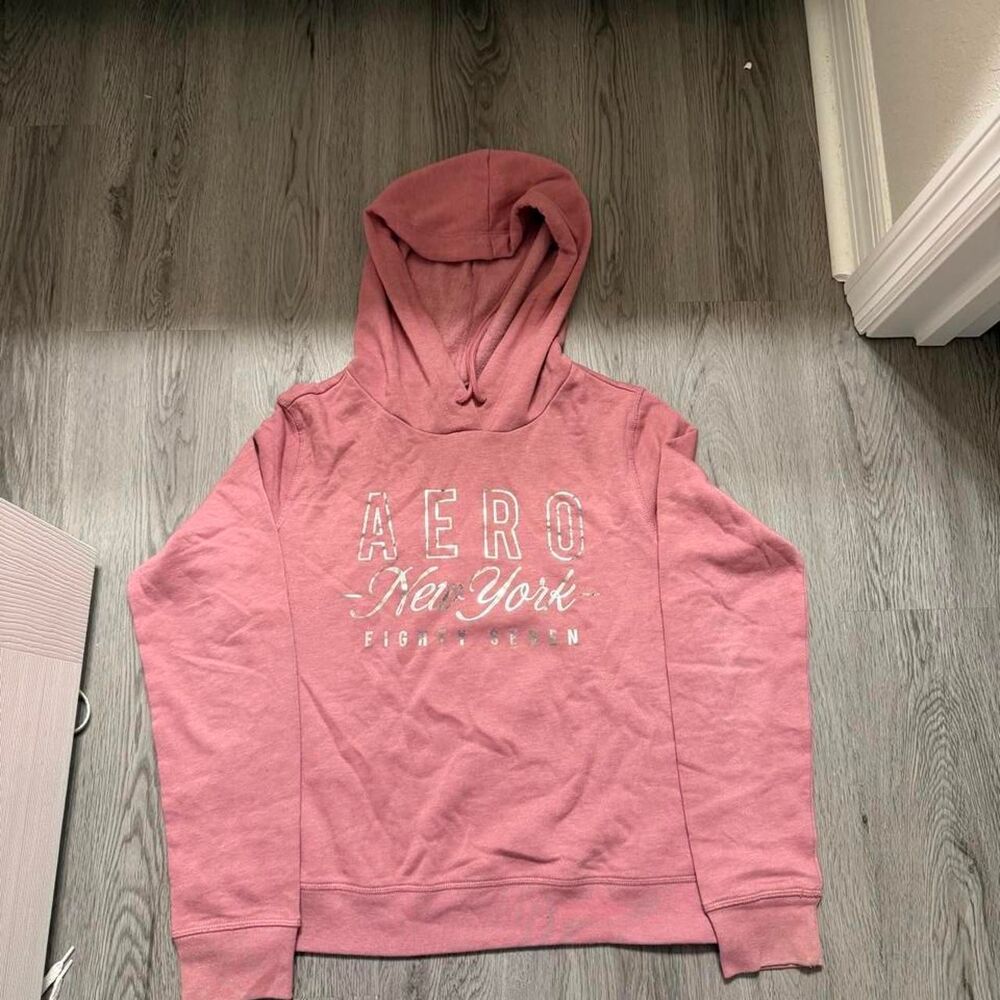 Aeropostale Women's Pink Hoodie